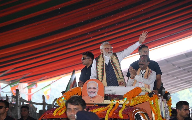 प्रधानमंत्री नरेन्‍द्र मोदी कल छत्तीसगढ़ और तेलंगाना का दौरा करेंगे