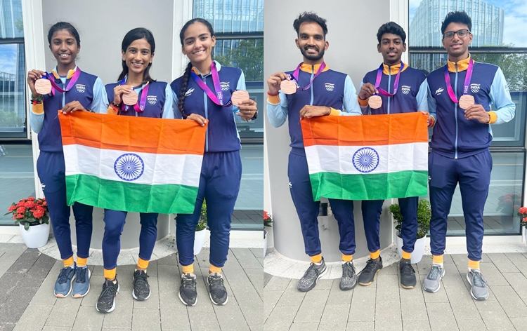 India's skating contingent captures its first medal in Asian Games