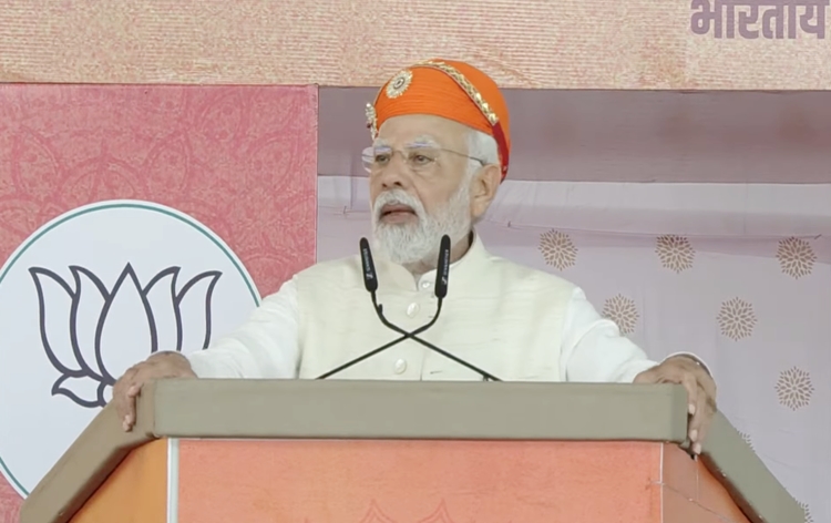 Prime Minister Narendra Modi launches development projects worth 7,000 crore rupees at Chittorgarh in Rajasthan; Says it will have a transformative impact on infrastructure, connectivity and education