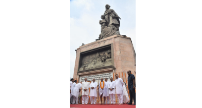 बिहार में राष्ट्रपिता महात्मा गांधी को उनकी जयंती पर श्रद्धापूर्वक याद किया गया, पूर्व प्रधानमंत्री लाल बहादुर शास्त्री को भी जयंती पर नमन