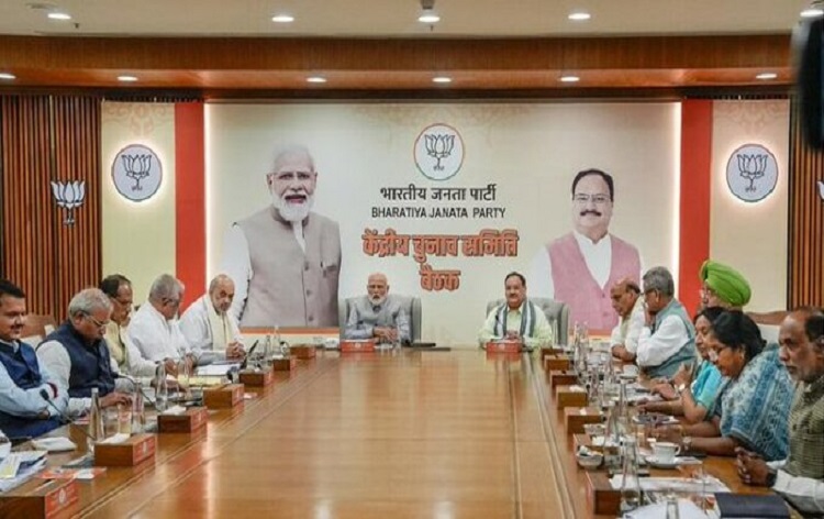 भाजपा केंद्रीय चुनाव समिति ने छत्तीसगढ़ और राजस्थान में आगामी विधानसभा चुनावों के लिए उम्मीदवारों की सूची को अंतिम रूप देने के लिए बैठक की