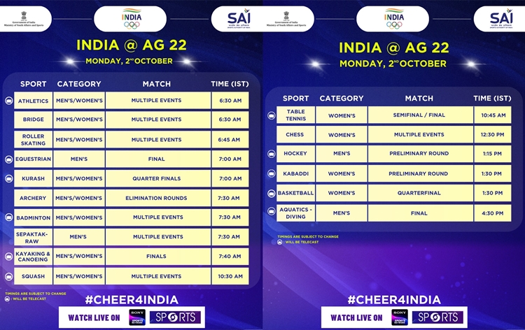 Asian Games: India’s Kabaddi women’s team to face Chinese Taipei in its first group game