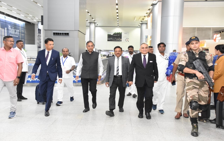 ECI reaches Hyderabad to assess and review state preparedness for holding Assembly Elections
