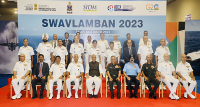 रक्षा मंत्री राजनाथ सिंह ने नौसेना के अद्यतन स्वदेशी कार्यक्रम- स्वावलंबन के दूसरे चरण का शुभारंभ किया