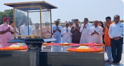 भाजपा ने आज दिल्‍ली में आम आदमी पार्टी सरकार के खिलाफ प्रदर्शन किया