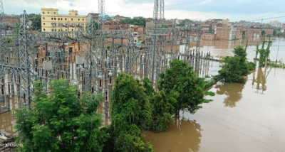 कैमूर जिले में कई प्रखंड बाढ़ से प्रभावित, दुर्गावती जलाशय का जलस्तर खतरे के निशान के ऊपर