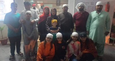 पाकिस्तान से हिंदू तीर्थयात्रियों का एक जत्था हेमकुंड साहिब की यात्रा के लिये उत्तराखंड पहुंचा