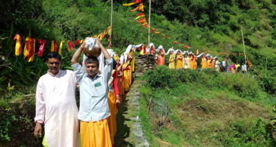 रुद्रप्रयाग जिले के करोखी गांव में सात दिवसीय श्रीमद्भागवत ज्ञान यज्ञ का हुआ आयोजन