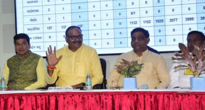 उपमुख्यमंत्री बृजेश पाठक ने बरेली के रुहेलखण्ड मेडिकल कालेज में कैंसर विभाग का किया उद्घाटन