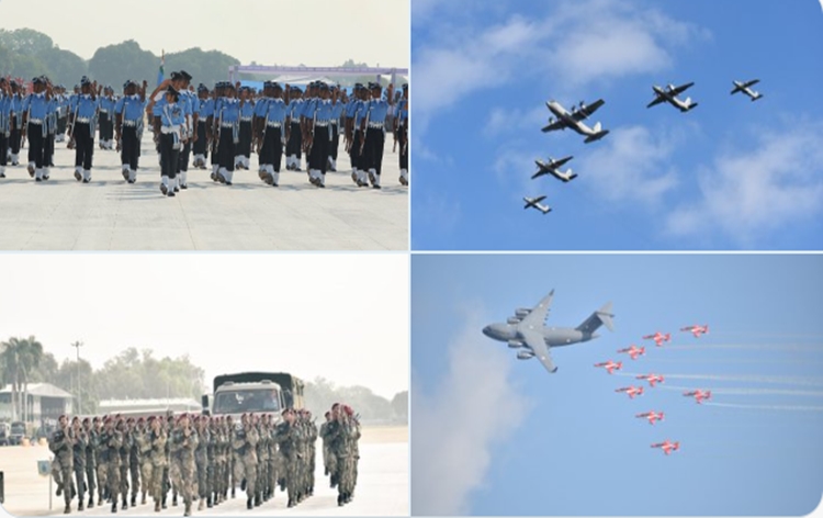 IAF conducts full dress rehearsal in Prayagraj ahead of 91st anniversary celebration on 8th October