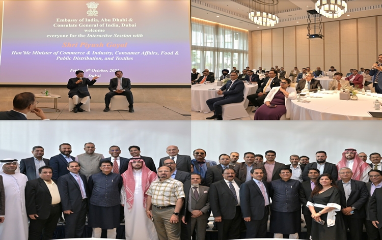 Piyush Goyal Meets with Food Sector Leaders in GCC, to Promote Trade and Investment