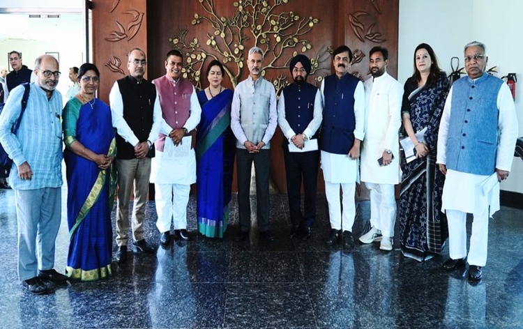 Parliamentary Consultative Committee on External Affairs met in New Delhi to discuss India's G20 Presidency