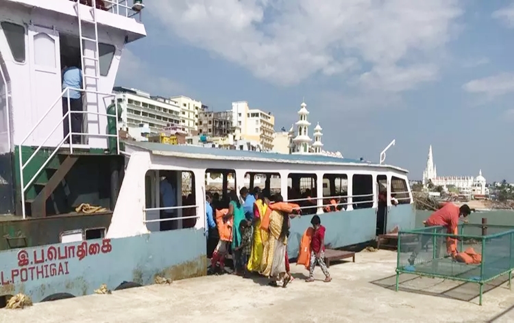 India to begin ferry service to Sri Lanka on 10th October from Nagapattinam, Tamil Nadu