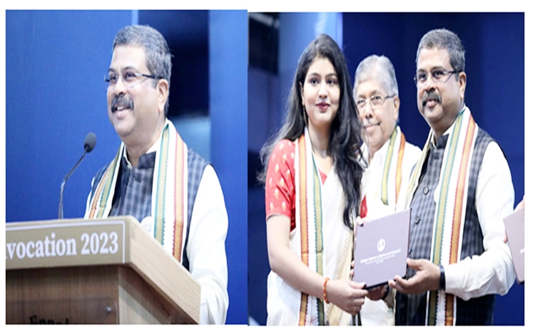 Union Minister Dharmendra Pradhan says students need to keep up with changing times and face new challenges