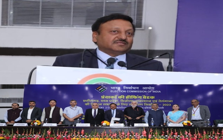 CEC Rajiv Kumar directs Commission’s Observers to ensure a level-playing field to ensure free, fair and inducement-free elections