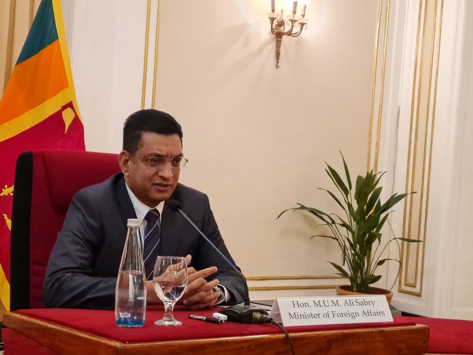 Indian assistance during the crisis was a lifeline, says Sri Lanka’s Foreign Minister MUM Ali Sabry