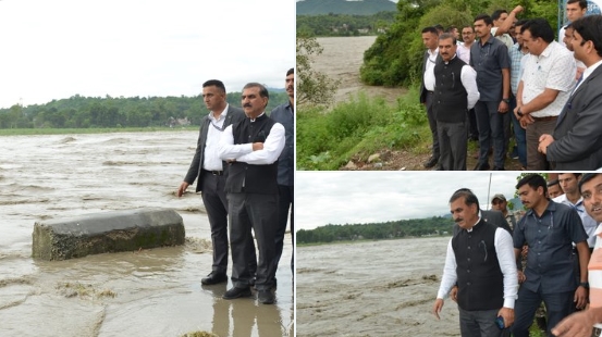 Incessant Rain damages property by around Rs. 4000 cr in Himachal Pradesh; CM reviews the situation