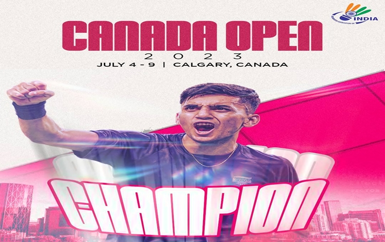 Indian shuttler Lakshya Sen clinches Men’s Singles title of Canada Open Badminton