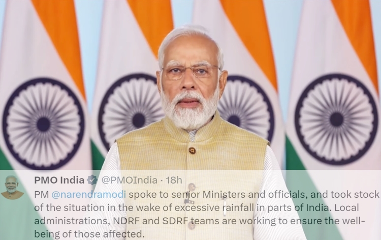 PM Modi assures all help to Uttarakhand, Himachal Pradesh Governments to battle flood crisis