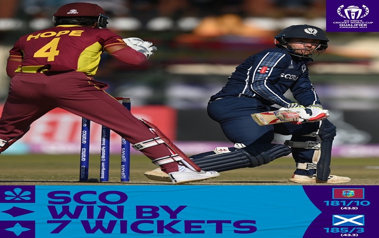 Two-time champions West Indies fail to qualify for ICC World Cup 2023