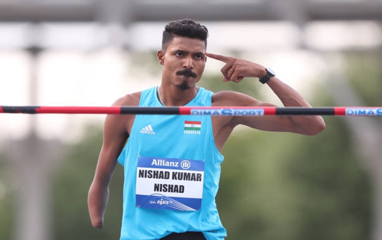 India's Nishad Kumar clinches silver in Men's High Jump event at Para Athletics World Championships in Paris