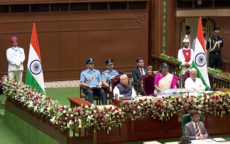 President Draupadi Murmu asks legislators to exercise utmost restraint during proceedings of House