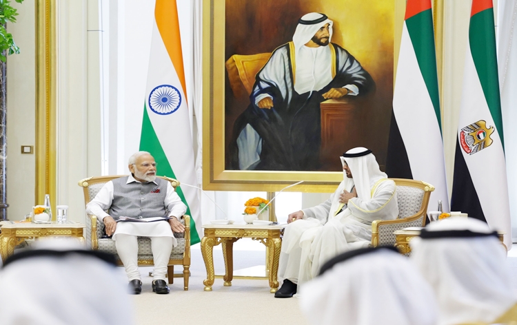 India and UAE sign MoUs in banking and education sectors, during PM Modi's visit to the UAE