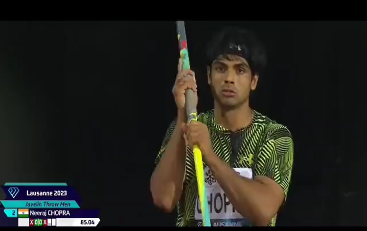 Star Indian javelin thrower Neeraj Chopra clinches Lausanne Diamond League title.