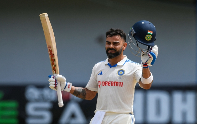 In Cricket, Virat Kohli equals Sir Don Bradman's record of most test centuries after smashing his 29th ton in second test against West Indies in Trinidad