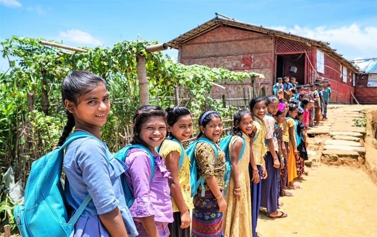 3 lakh children enroll for 2023-24 school year in Rohingya refugee camps, Bangladesh