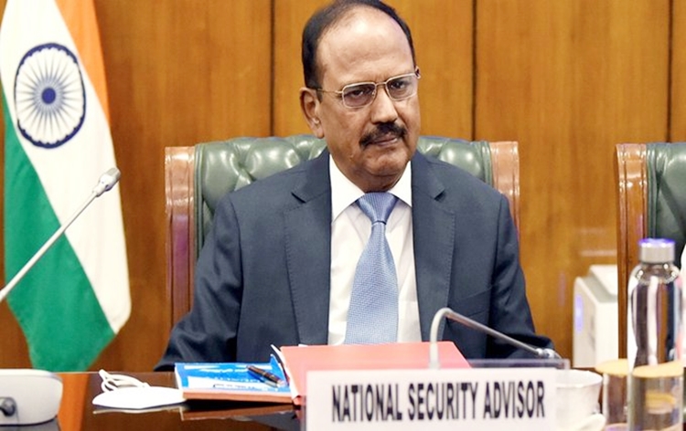 NSA Ajit Doval meets with his Chinese counterpart on the sidelines of BRICS NSAs’ Meeting in Johannesburg