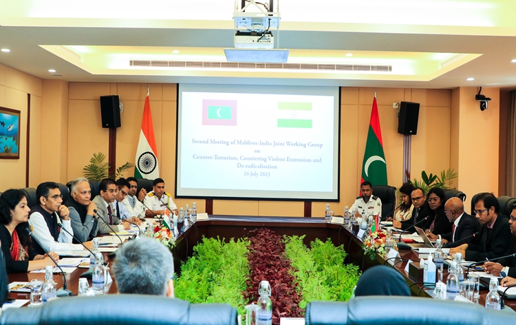 India and Maldives strongly condemn terrorism in all its forms including cross-border terrorism