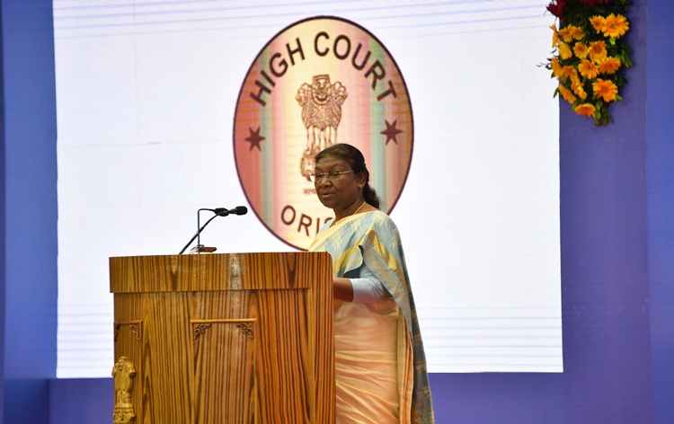 President Droupadi Murmu attends valedictory function of platinum jubilee celebrations of Odisha HC