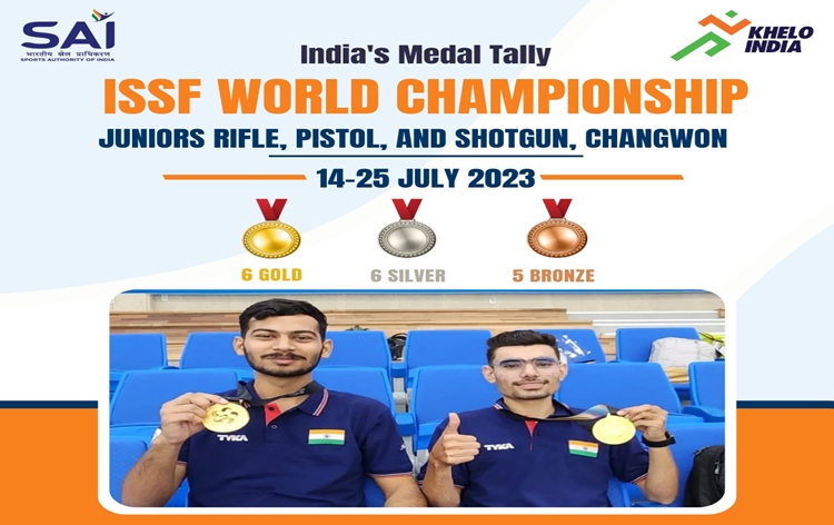 India finish 2nd on medals tally at ISSF World Championship in South Korea