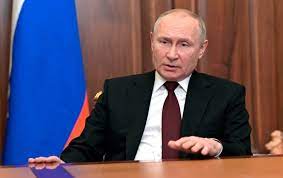 Russian President Vladimir Putin praises heroism of Russian soldiers repelling attacks in Zaporizhzhia region