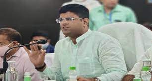 Haryana: At least one fire station will be set up in each industrial area of the State, says Deputy CM Dushyant Chautala