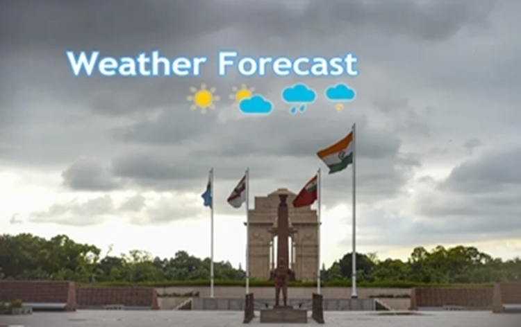 Weather forecast for today