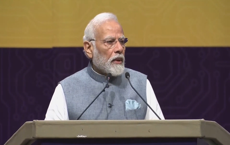 Prime Minister Narendra Modi calls upon global private players to invest in India's semiconductor industry