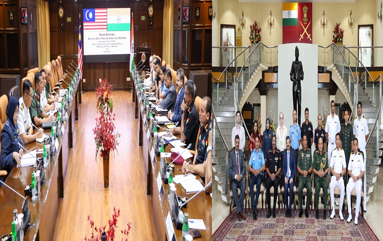 India & Malaysia discuss wide-ranging issues of mutual interest during 10th meeting of Sub Committee on Military Cooperation in New Delhi