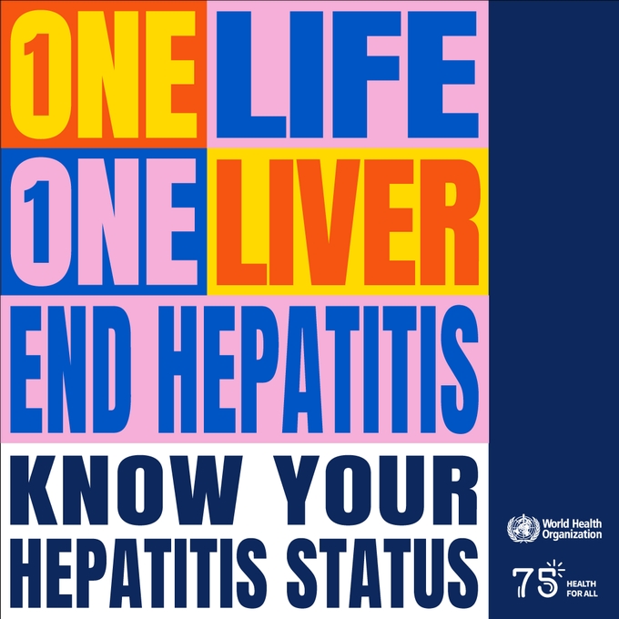 World Hepatitis Day: WHO aims to reduce new cases of hepatitis by 90% & mortality by 65% by 2030