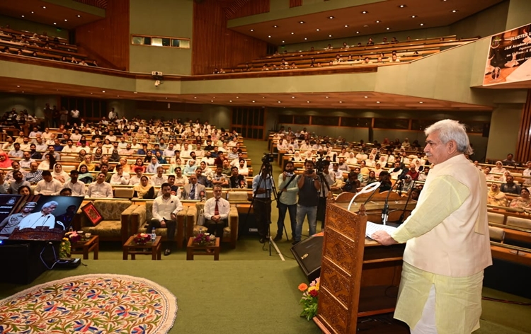 J&K LG attends National Convention on Sufism; highlights its influence in culture & traditions of Jammu & Kashmir