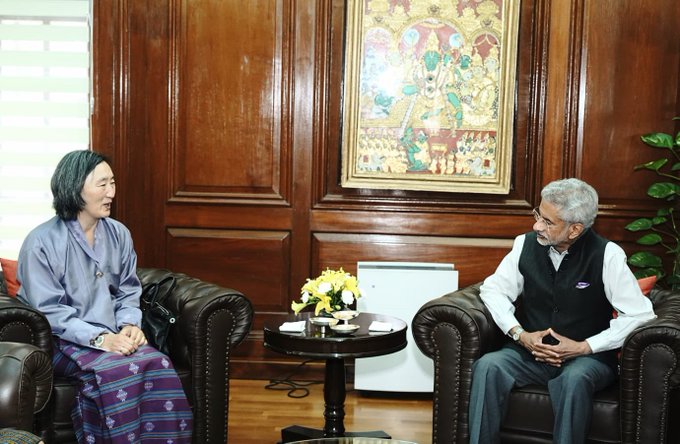 India & Bhutan reviews entire spectrum of bilateral cooperation, & discussed ways to further strengthen it across diverse sectors