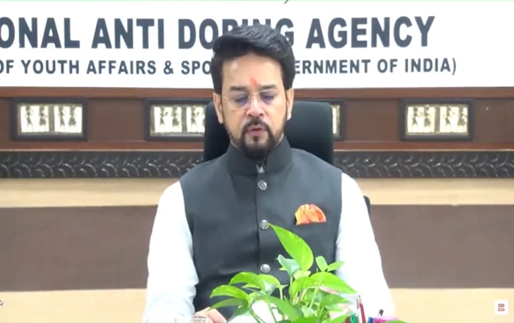 Union Minister Anurag Singh Thakur says under visionary leadership of PM Modi India shows immense progress in sports at global level