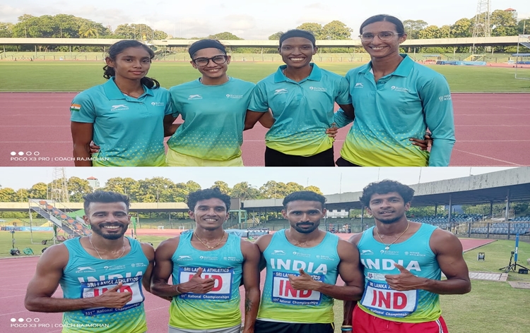 India bags 14 medals including nine gold at Sri Lanka Athletics National Championships