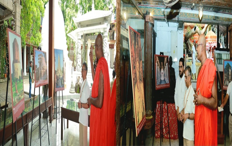High Commission of India in Colombo organised a special exhibition to highlight India & Sri Lanka’s shared Buddhist heritage