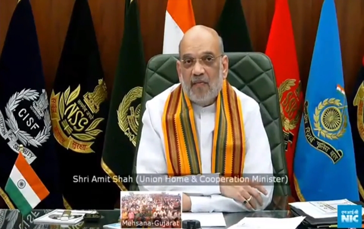 HM Amit Shah lays foundation stone of the country’s first cooperative-run Sainik School in Gujarat