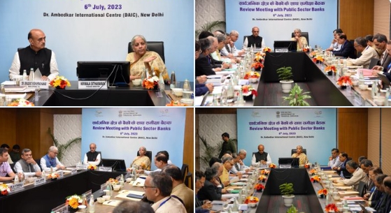 Finance Minister Nirmala Sitharaman reviews performance of Public Sector Banks