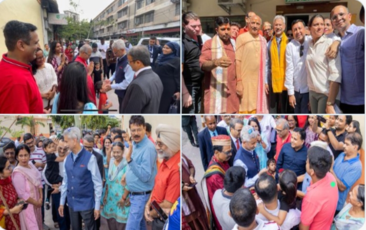 EAM S Jaishankar visits water project built with Indian assistance in Kibamba ward of Dar es Salaam region of Tanzania