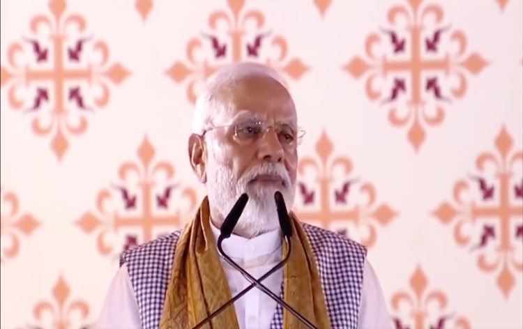 Prime Minister Narendra Modi launches several development projects worth over 12,100 crore rupees in Varanasi