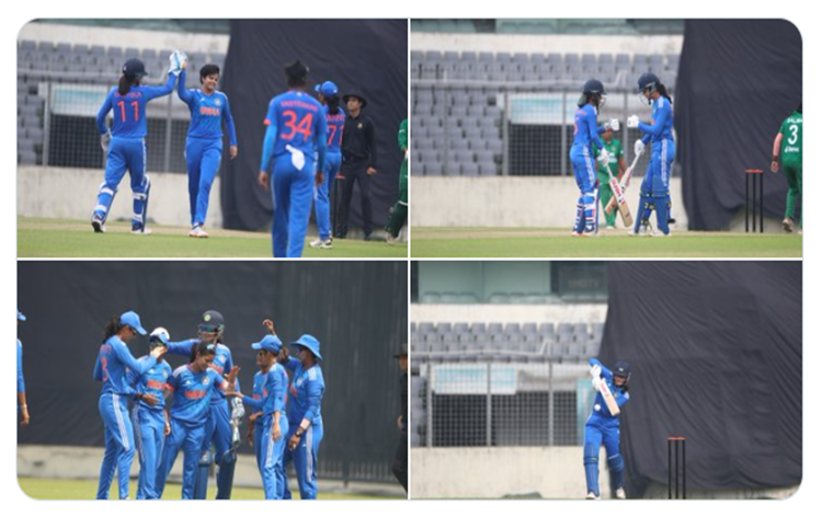 Women T20 International: India defeat Bangladesh by 7 wickets in Dhaka